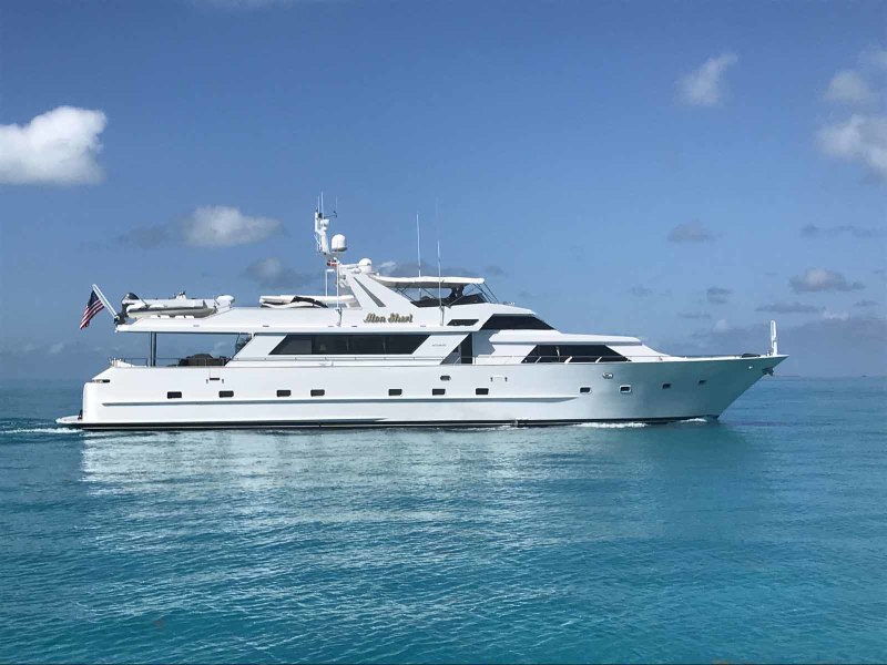 photo of 105' Broward Custom Extended 1990