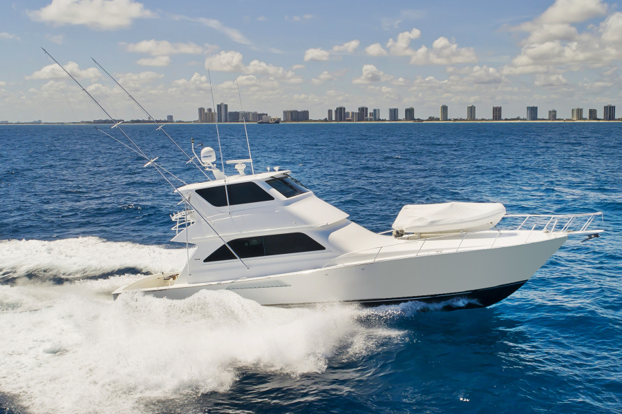 photo of 61' Viking 61 Enclosed Bridge Convertible 2004