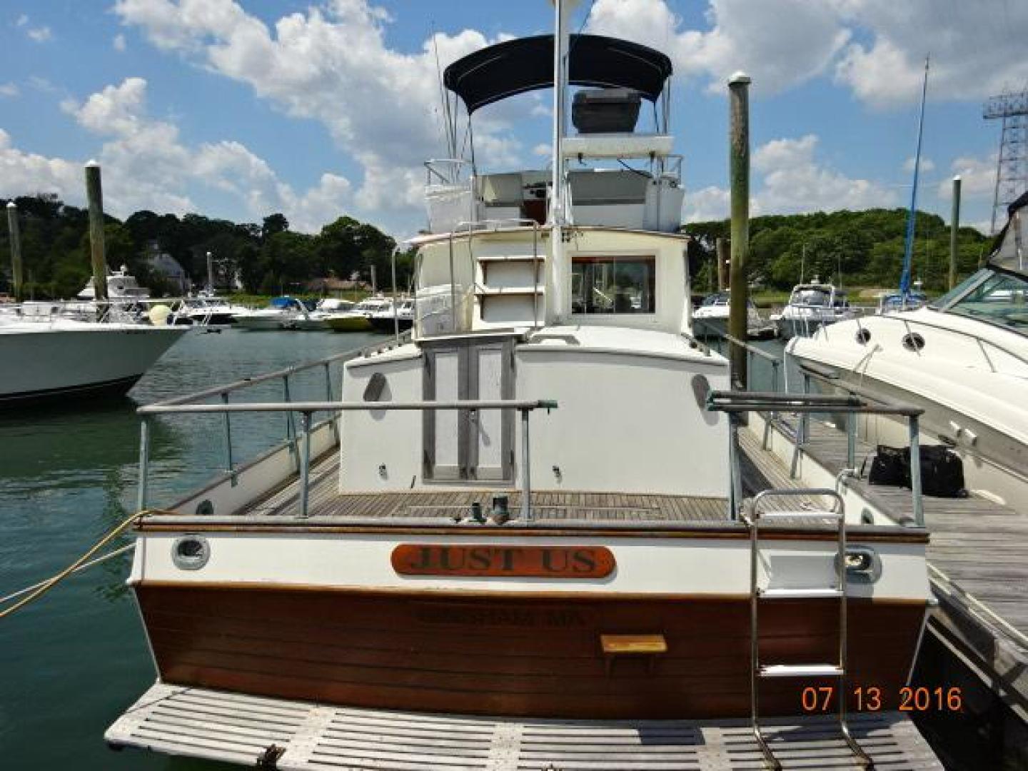 Used Grand Banks 36' Classic For Sale In Massachusetts Just Us