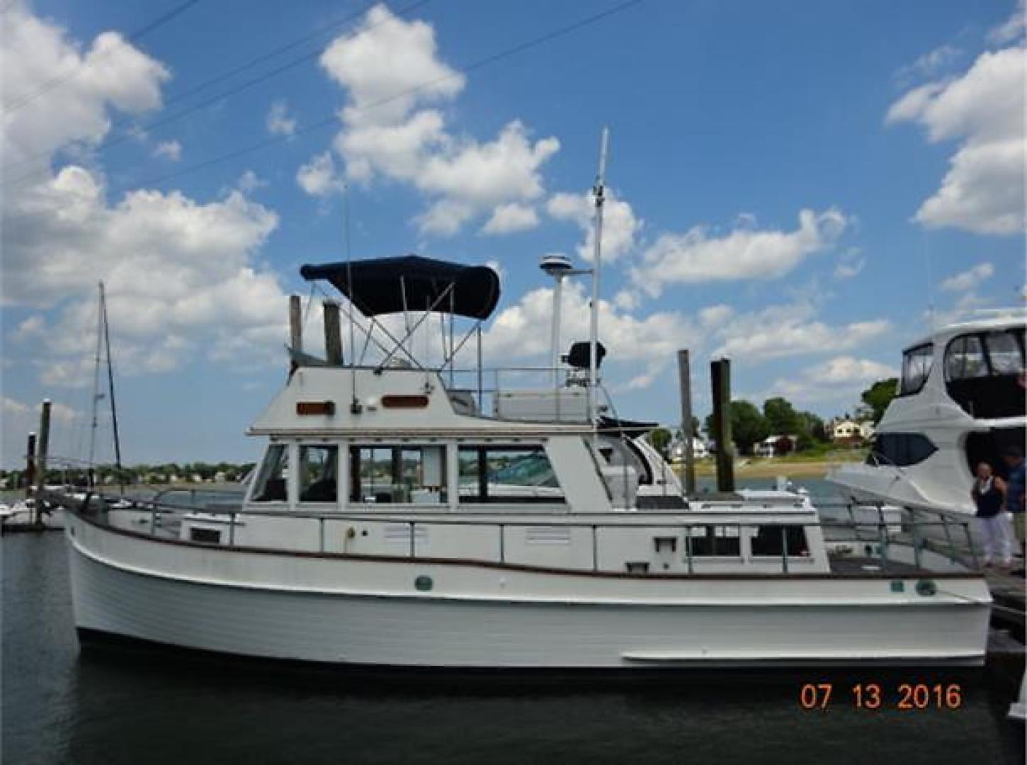 36' Grand Banks Classic for Sale Trawlers Just Us Curtis Stokes Yacht Brokerage