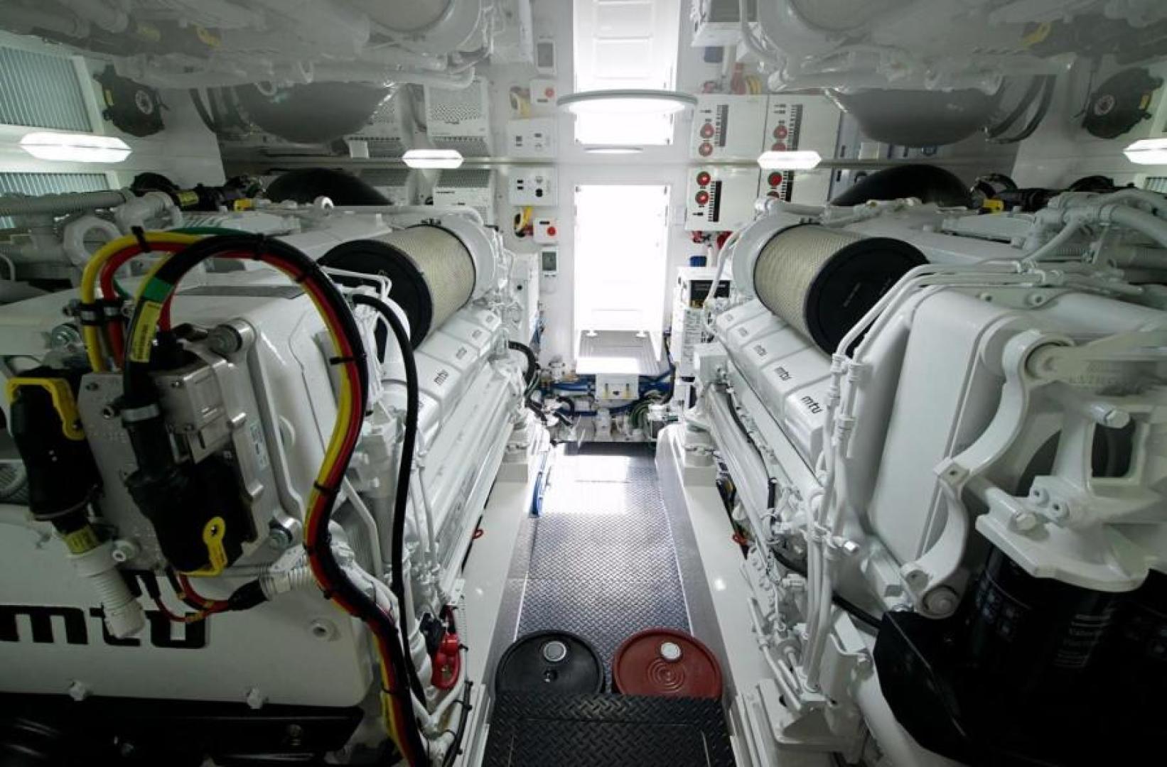 Viking 58 - Engine Room
