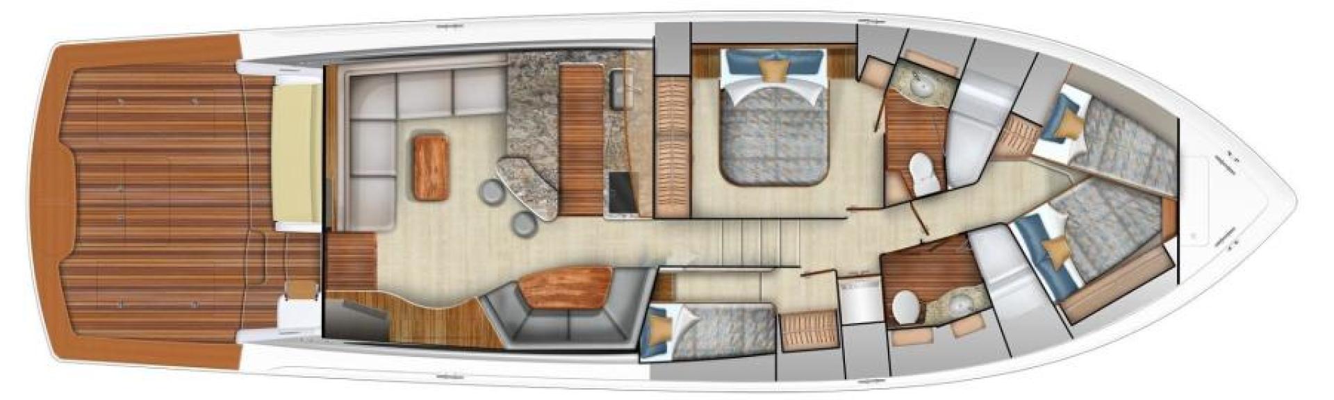 Viking 58 - Interior Layout