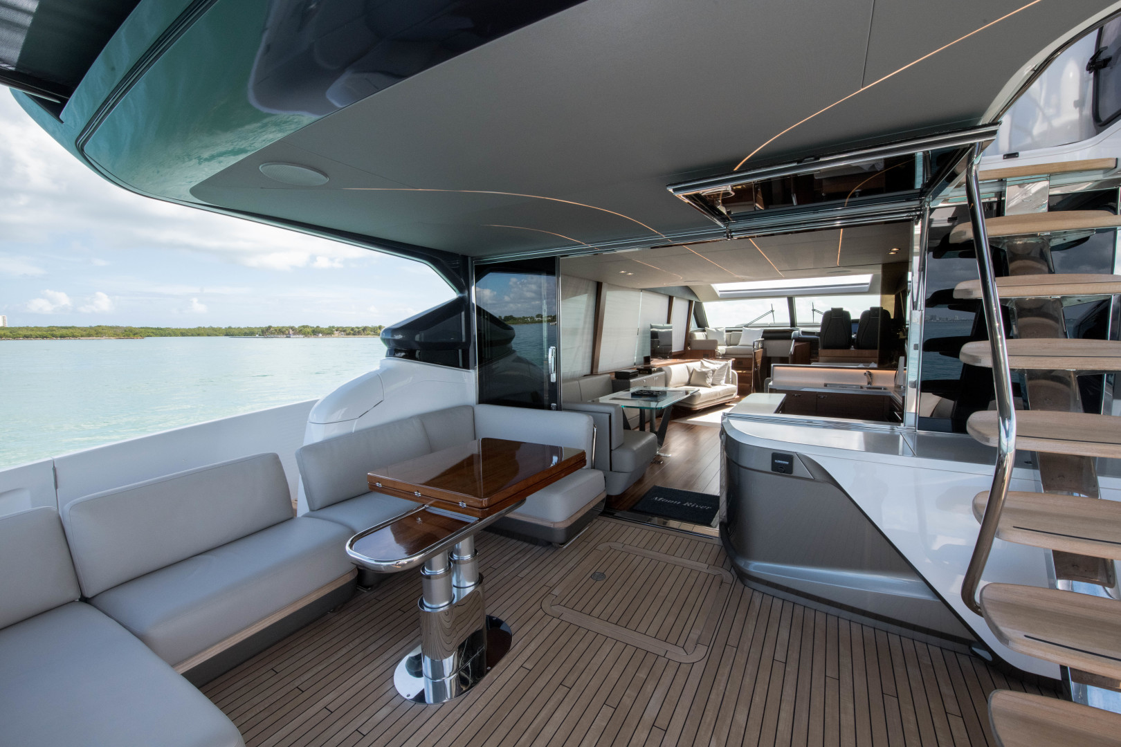 Aft deck