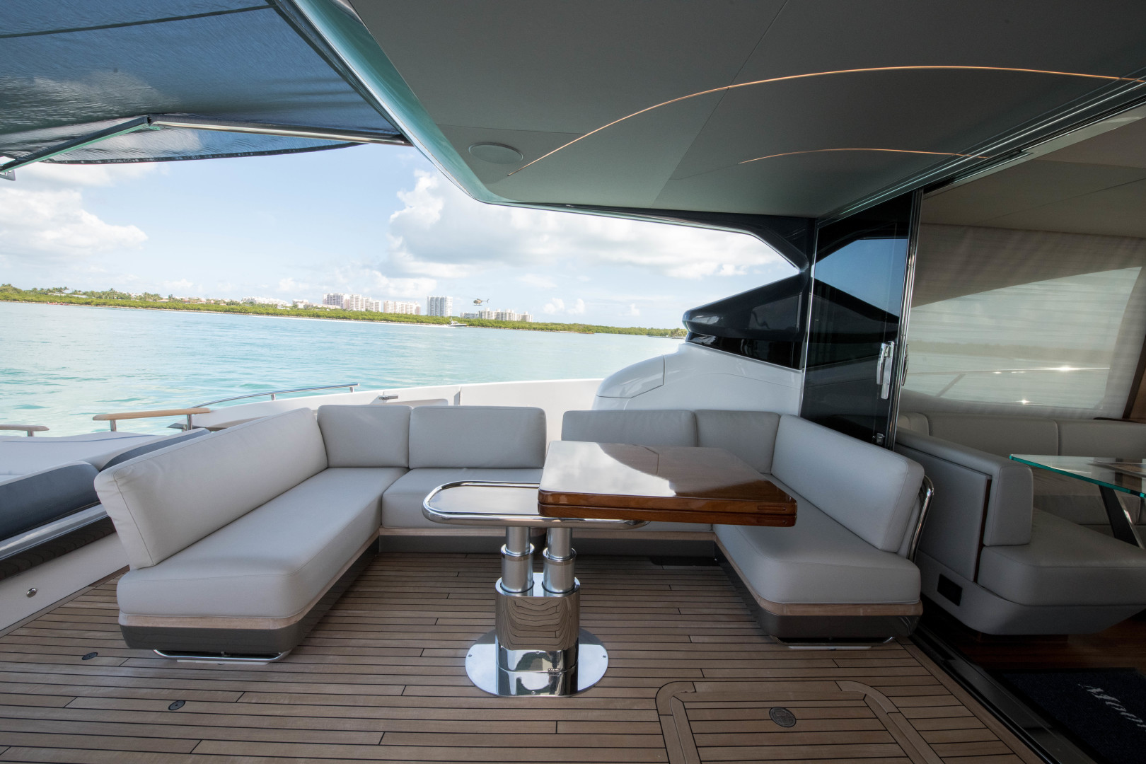 Aft deck