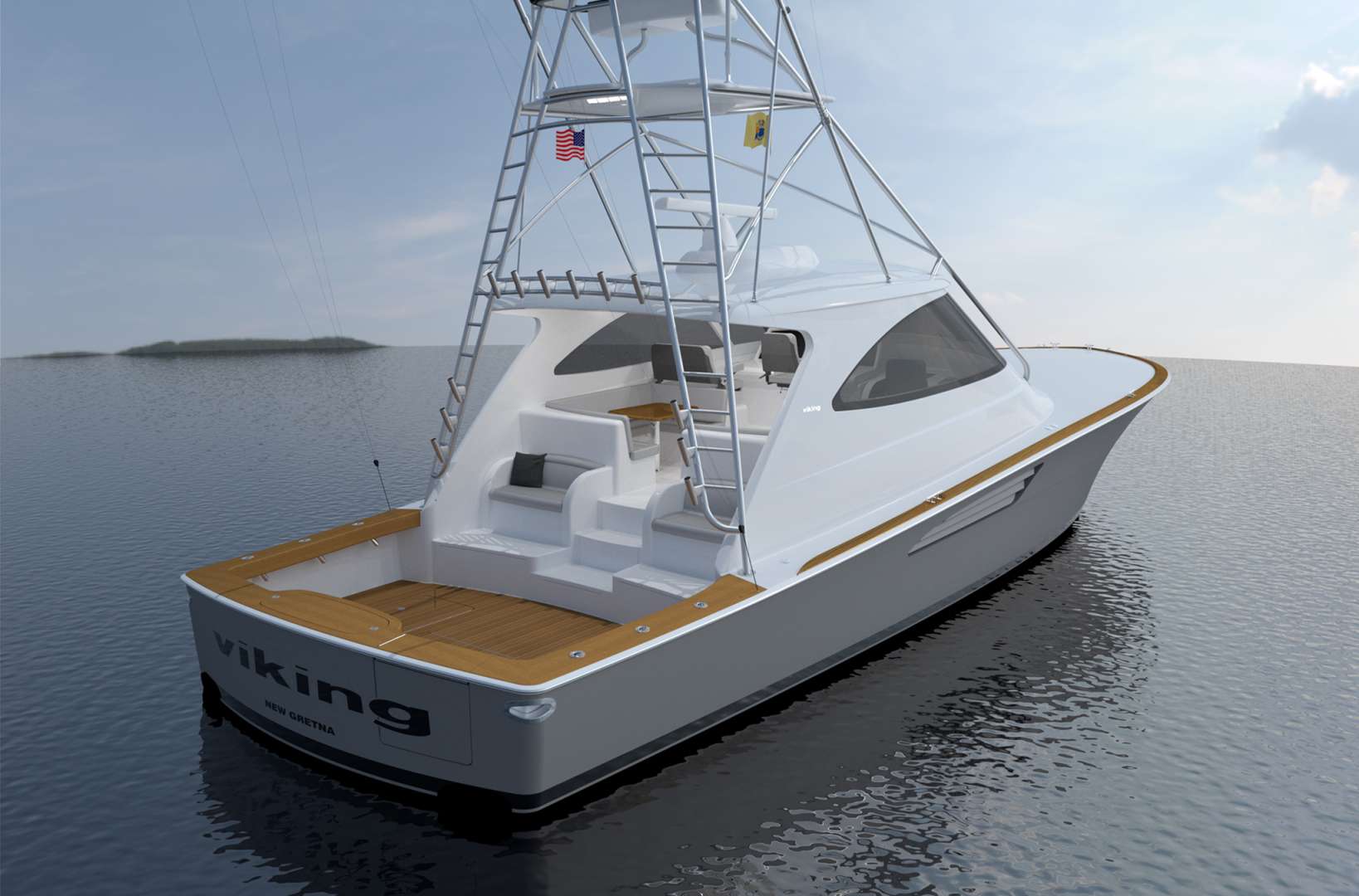 Viking 54 - Transom Profile