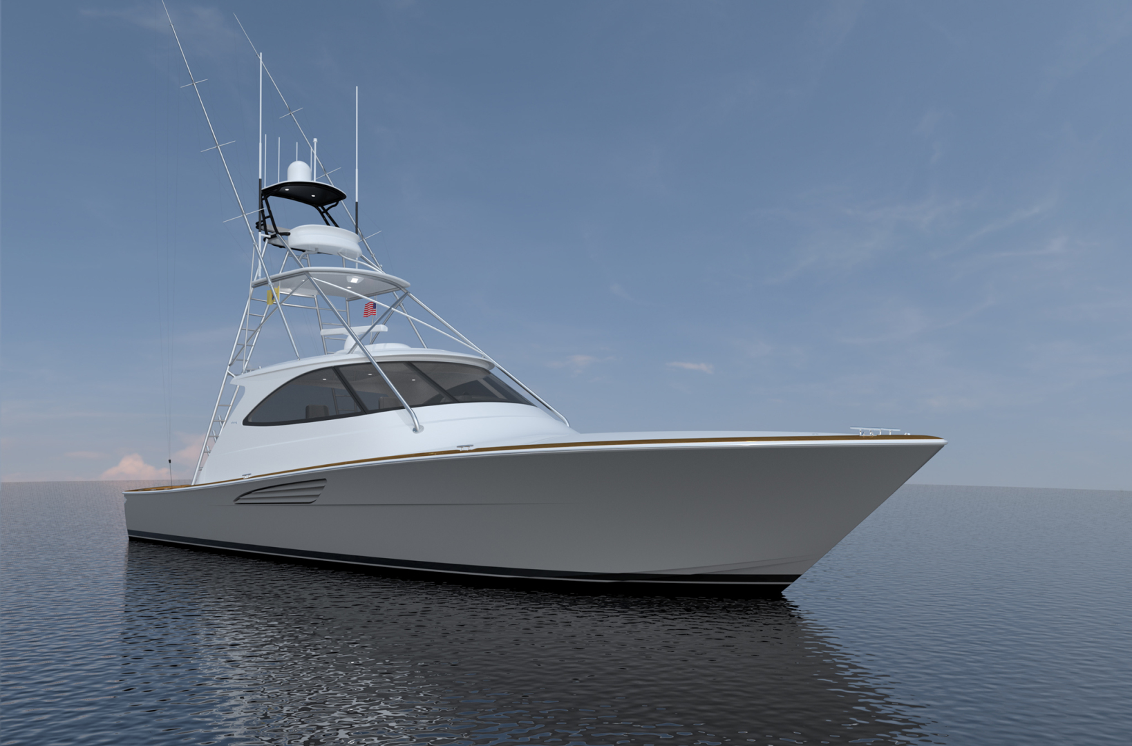 Viking 54 - Exterior Profile