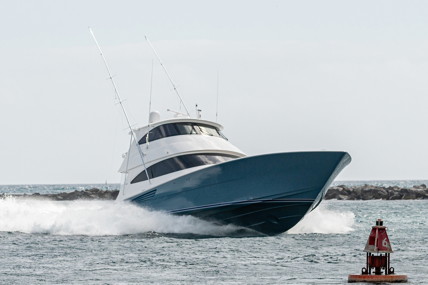 Viking 72 - Three's Enough - Exterior Profile