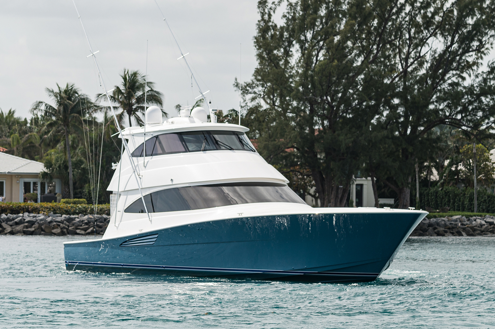 Viking 72 - Three's Enough - Exterior Profile