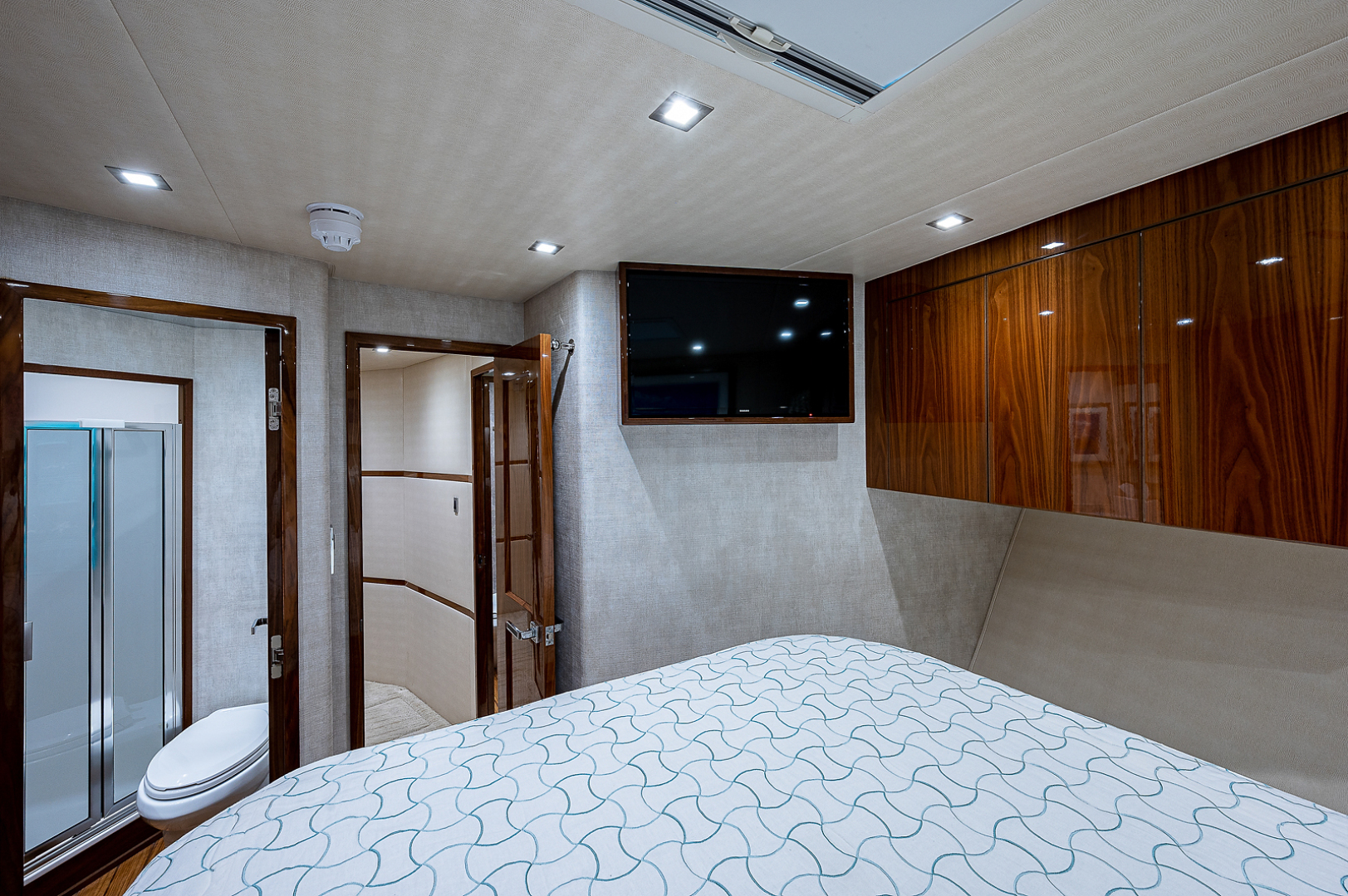 Viking 72 - Three's Enough - Forward Stateroom
