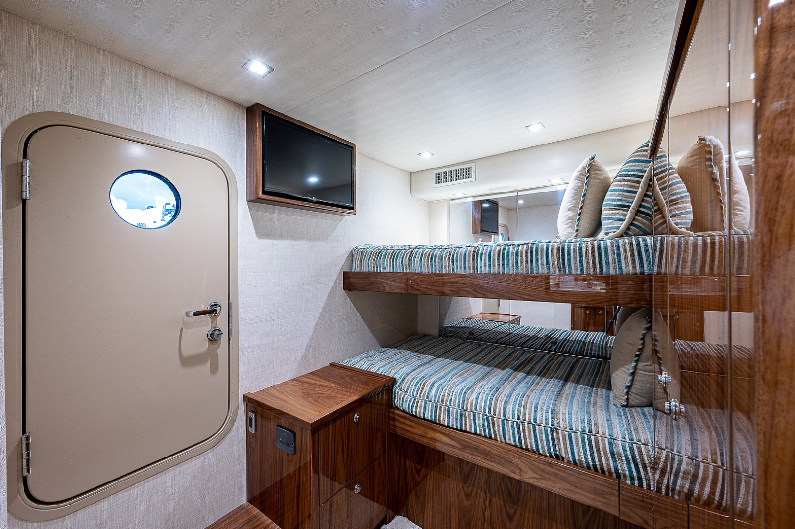 Viking 72 - Three's Enough - Crew Stateroom