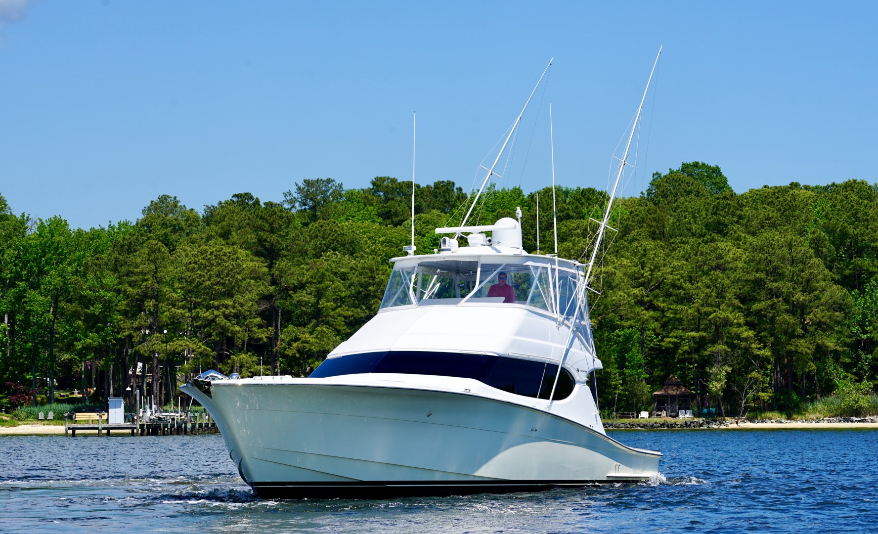 Hatteras 54 - Get Serious - Exterior Profile