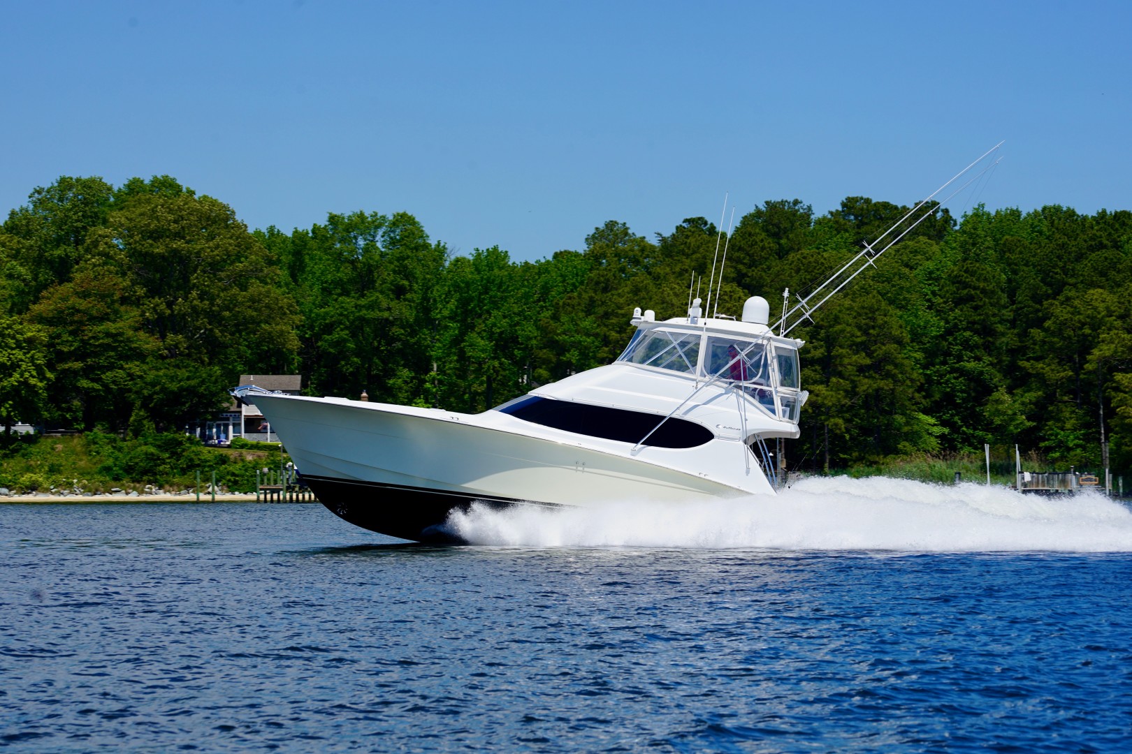 Hatteras 54 - Get Serious - Exterior Profile