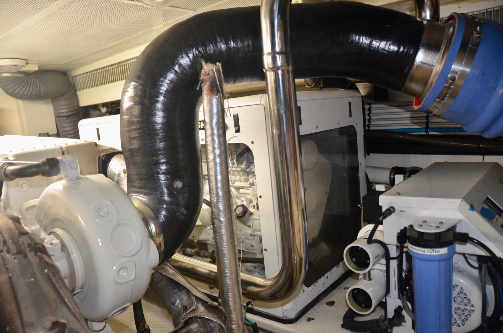Marlow 53 - Engine Room