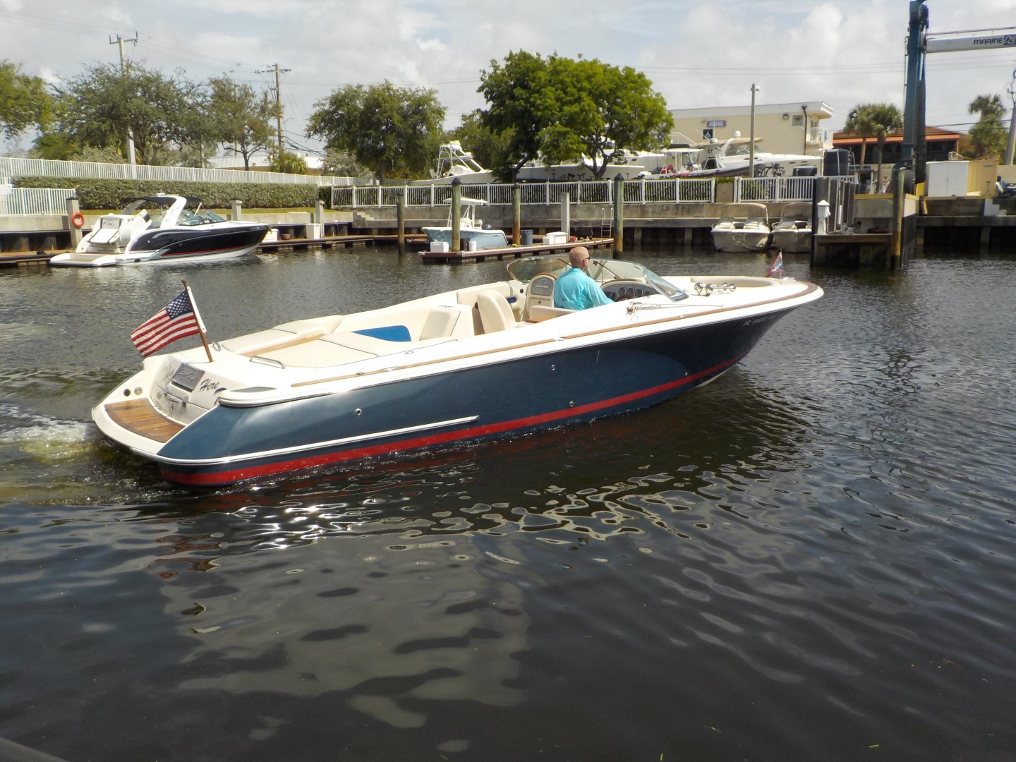 Chris-Craft - Drop Coin Here Too - Starboard Profile