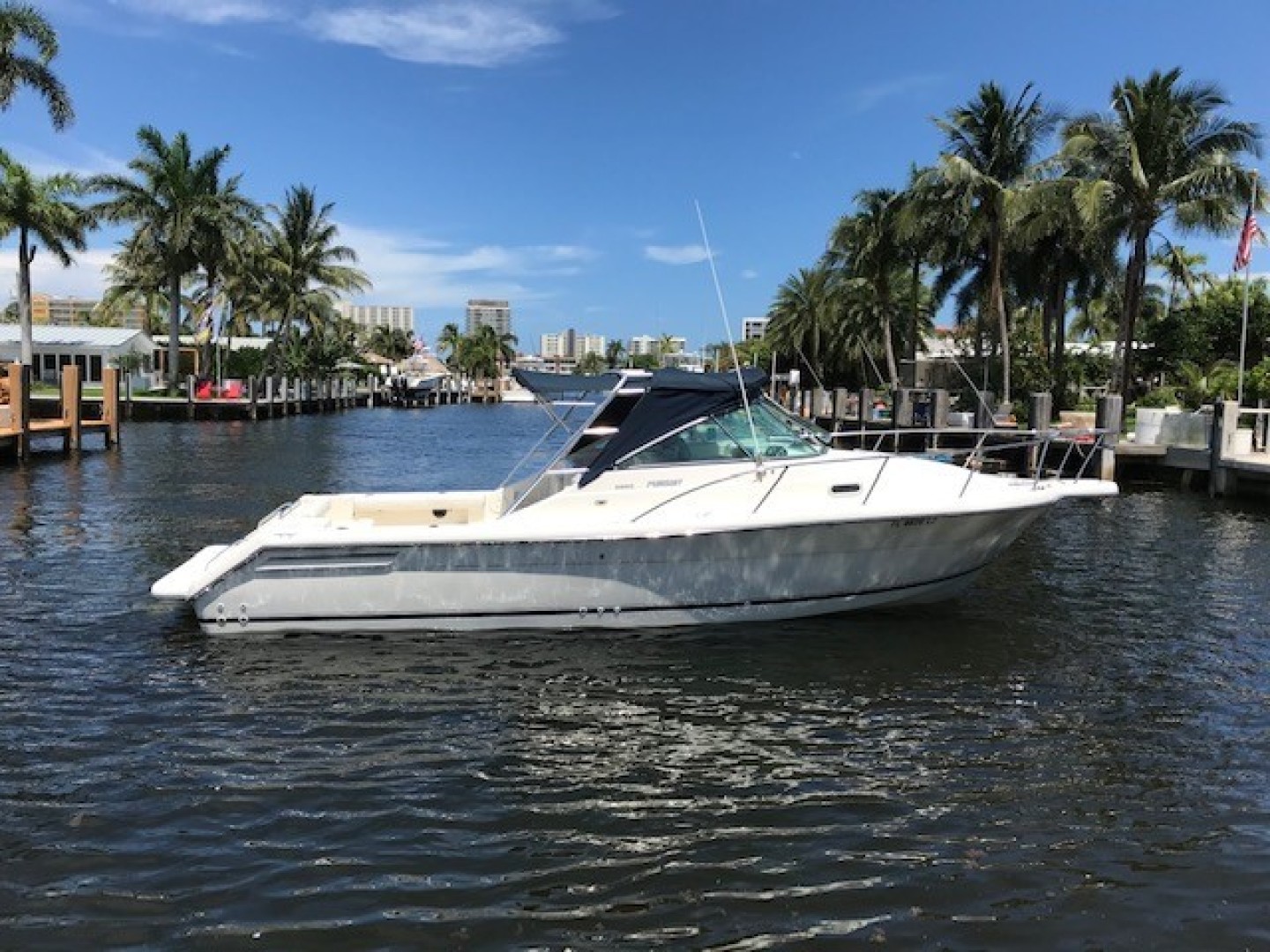 Pursuit 28 - Wired Up - Starboard Profile