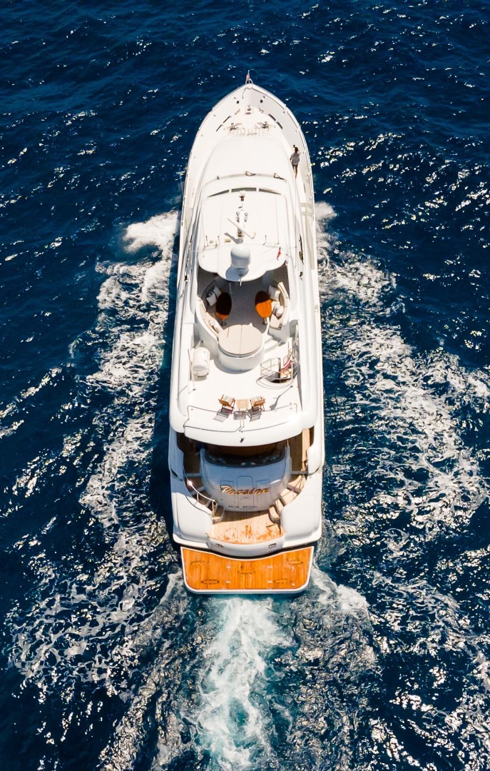 Lazzara 106 - Passion - Aerial View