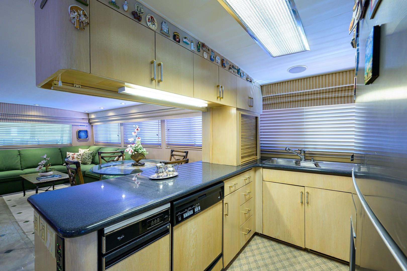 Hatteras 70 - Gypsy Rose - Galley