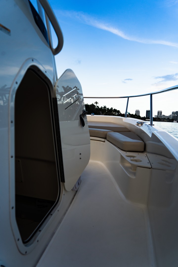 Boston Whaler 21 - Head Access