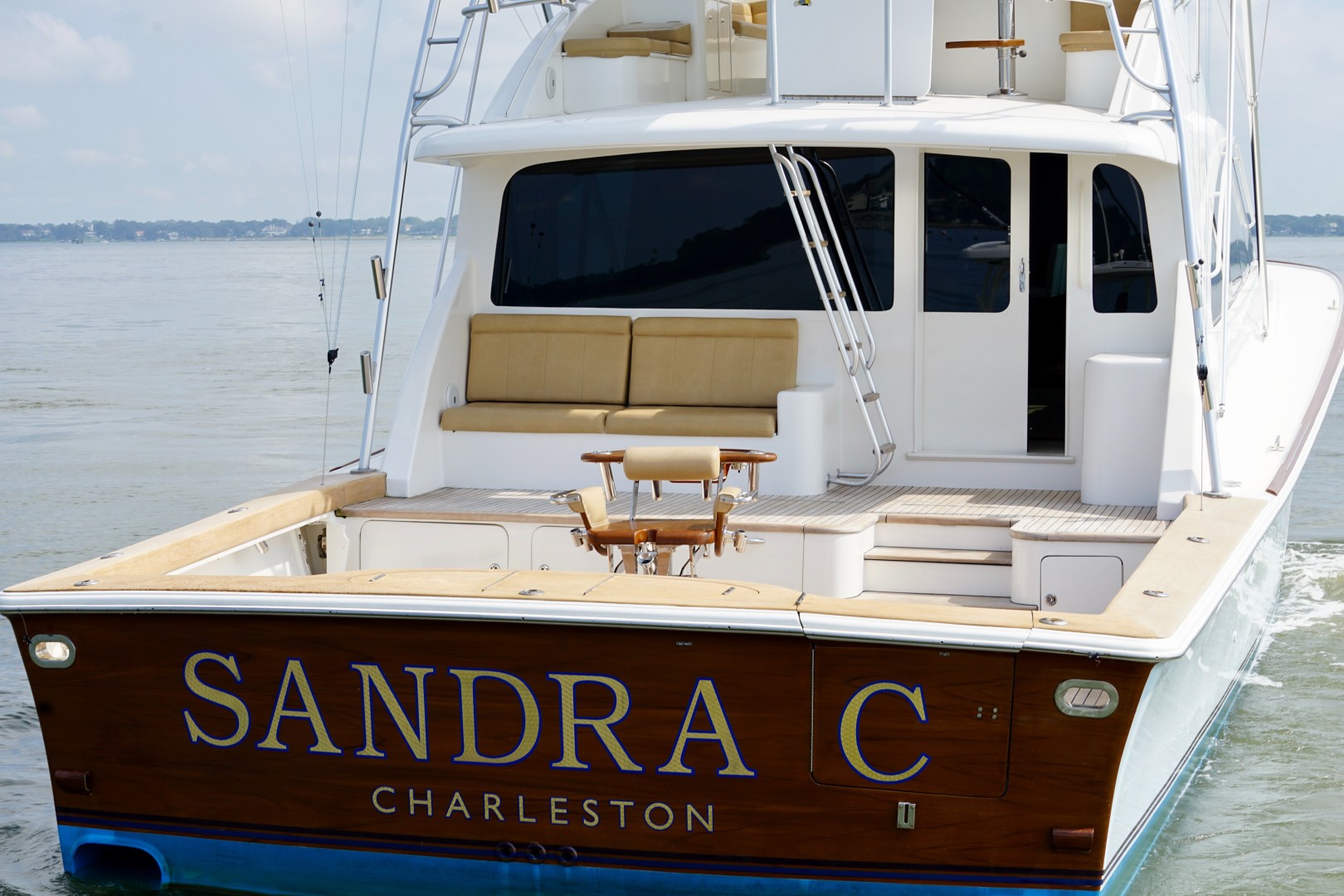 Ocean 73 - Sandra C - Aft Profile
