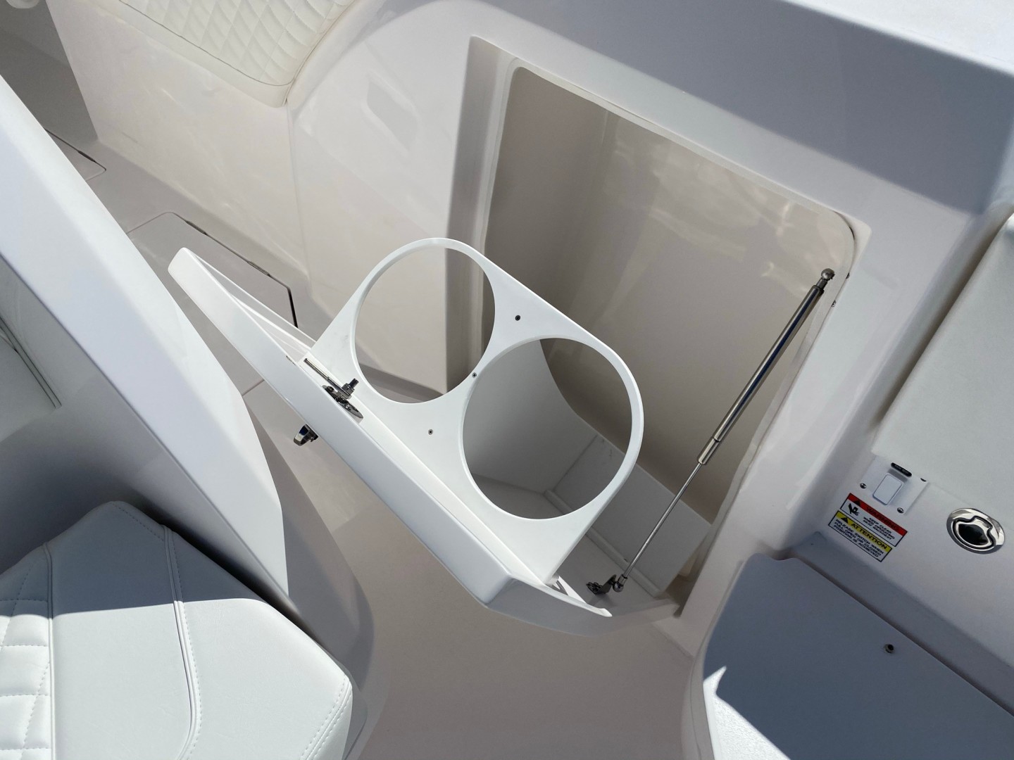 Intrepid 34 - Port and Starboard Fender Storage