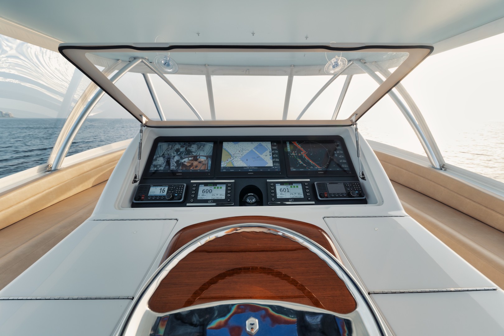 Viking 68 - Whirlwind - Flybridge Helm