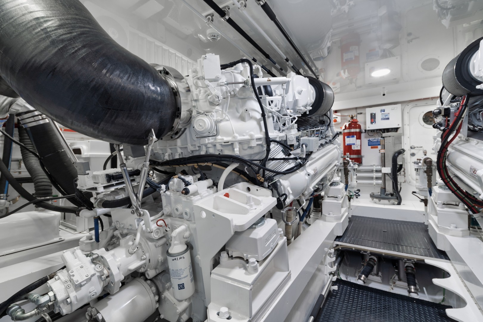 Viking 68 - Whirlwind - Engine Room