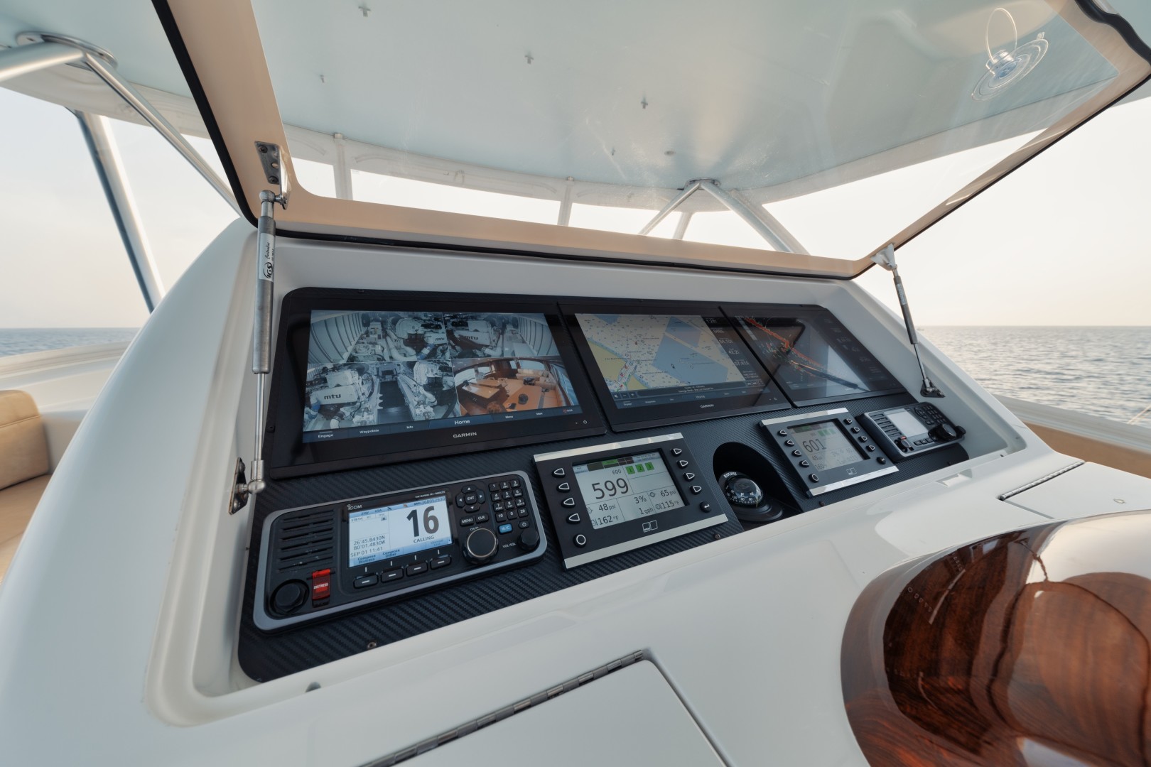 Viking 68 - Whirlwind - Flybridge Helm
