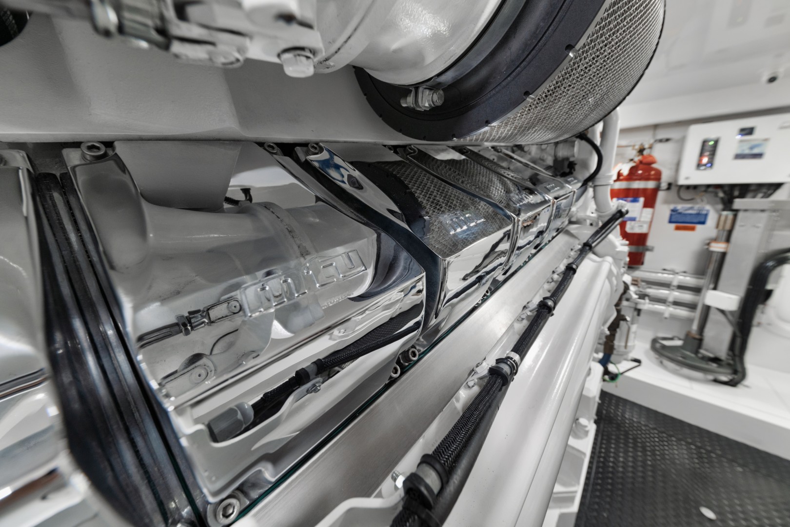 Viking 68 - Whirlwind - Engine Room