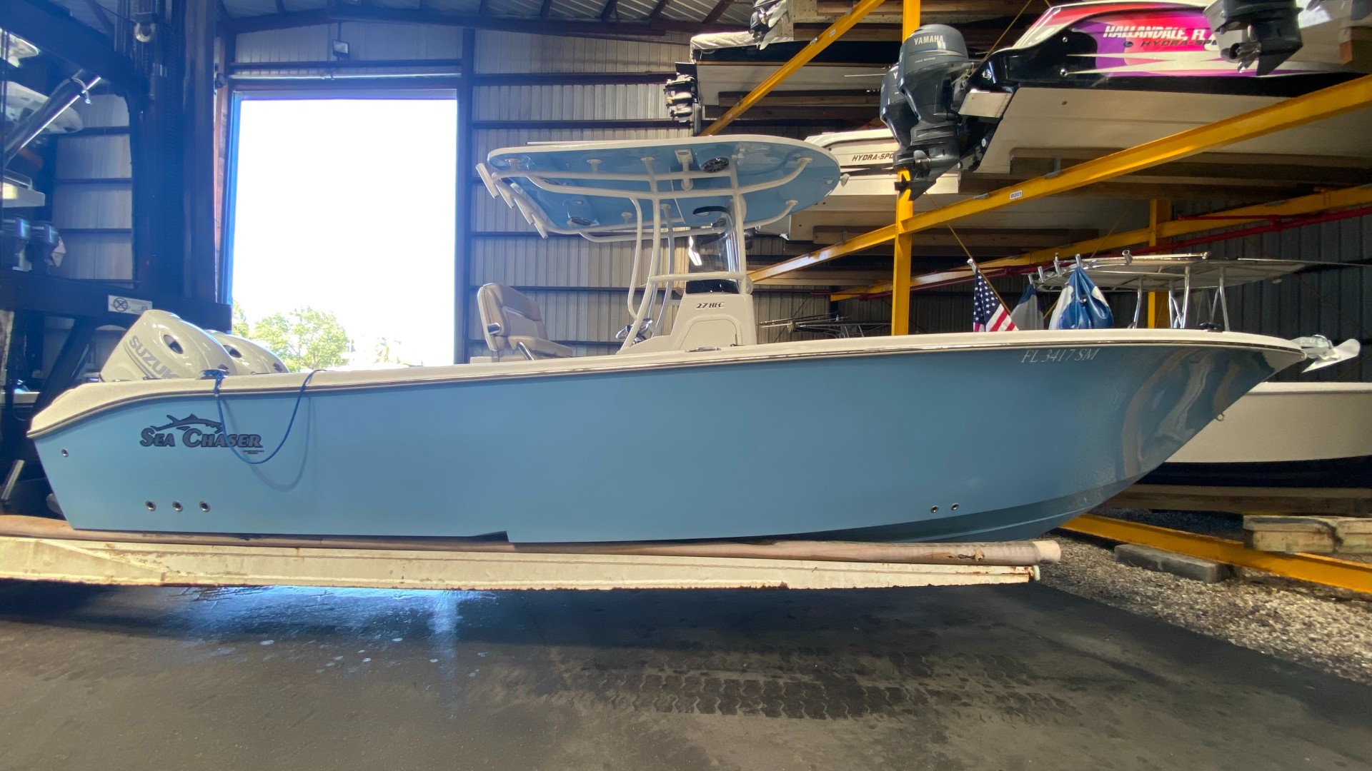 Sea Chaser 27 Starboard profile