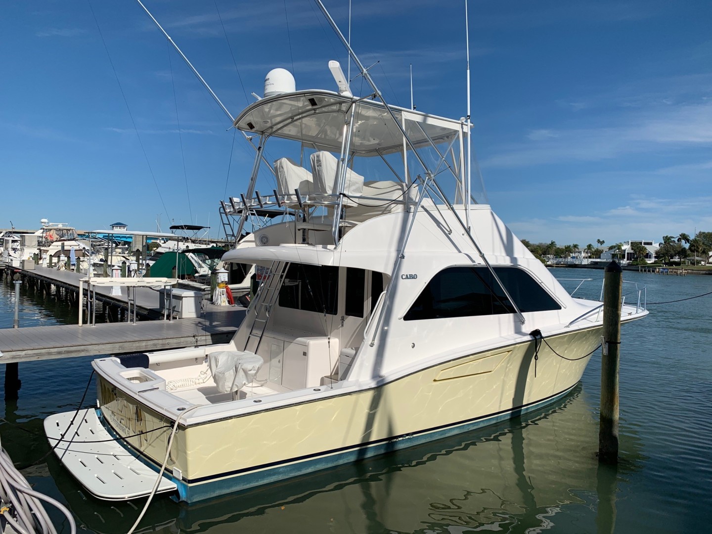 40 Cabo - Manana - Starboard Profile