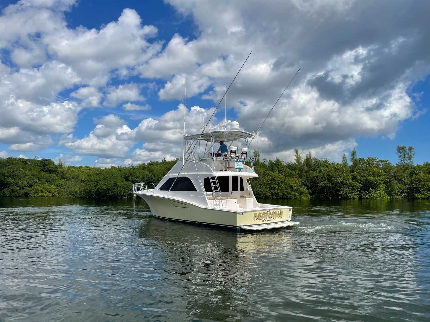 40 Cabo - Manana - Port, Sternside Profile