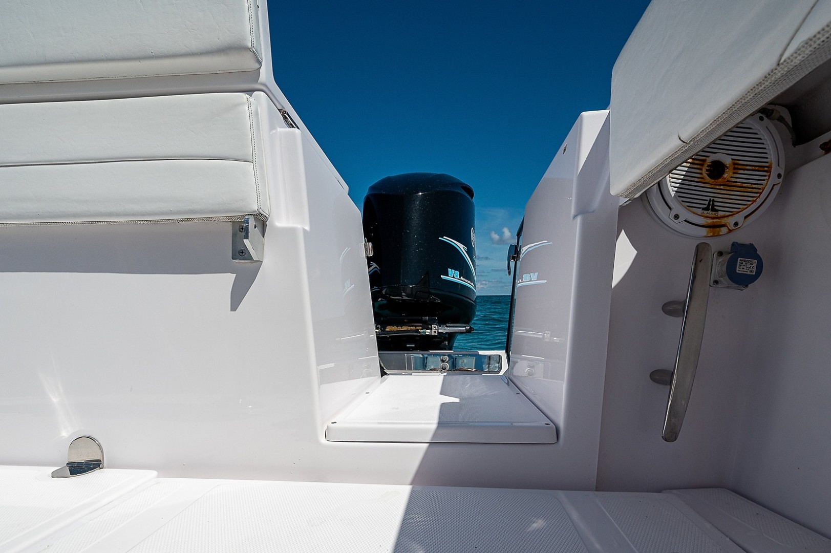 Venture 39-Black and Blue-Cockpit