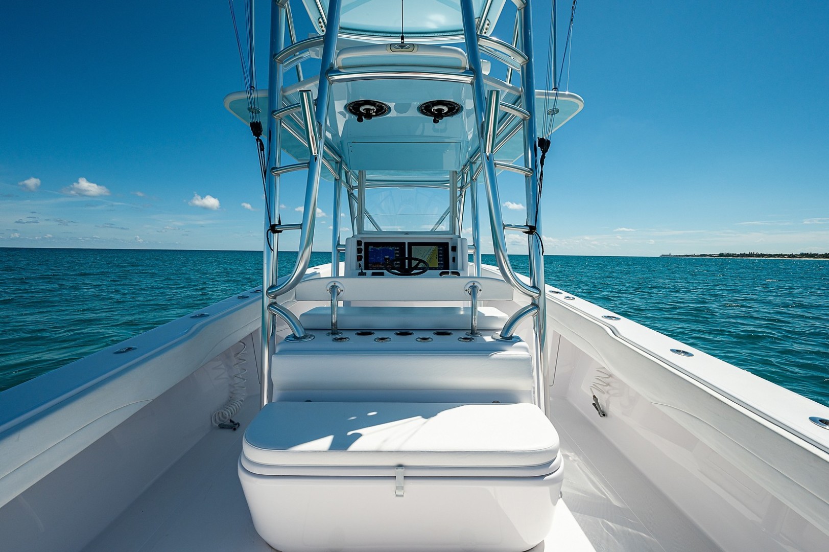 Venture 39-Black and Blue-Cockpit