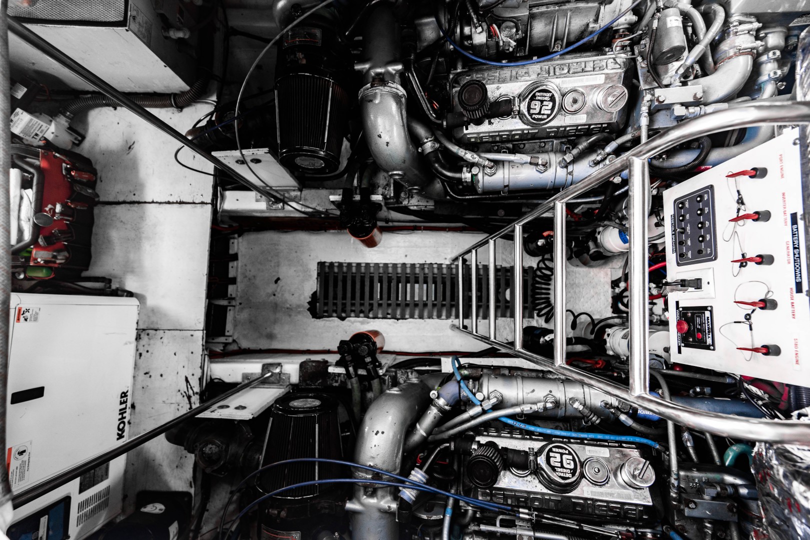 Tiara Yachts 43 - Amadeus - Engine Room