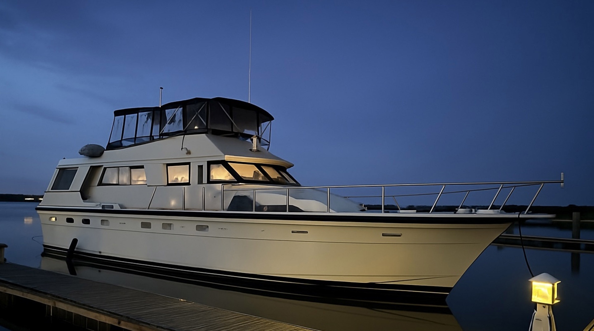 1987 54' Hatteras photo