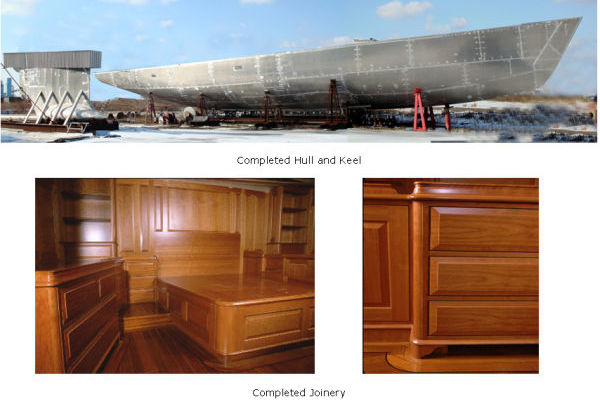 Completed Hull & Joinery