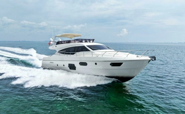 Picture Of: 2013 Ferretti Yachts 620 Big Deck Energy