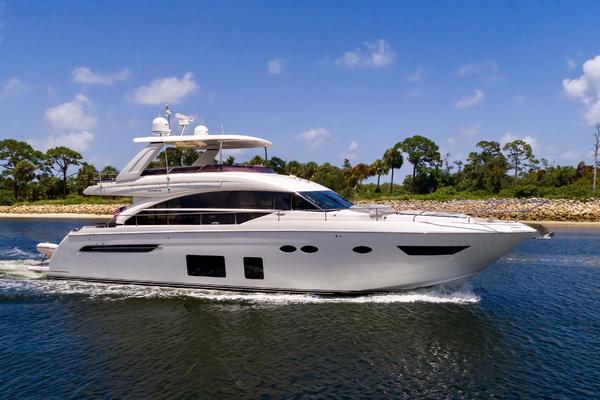 information on Princess Flybridge 68 Motoryacht photo of Profile