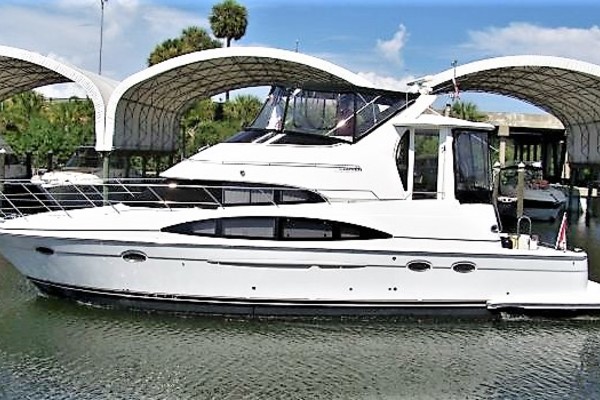 2001 Carver 44 Ft 444 Cockpit Motor Yacht Pipe Dream