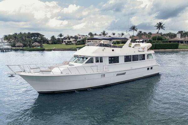 Picture Of: 1998 Hatteras Sport Deck  
