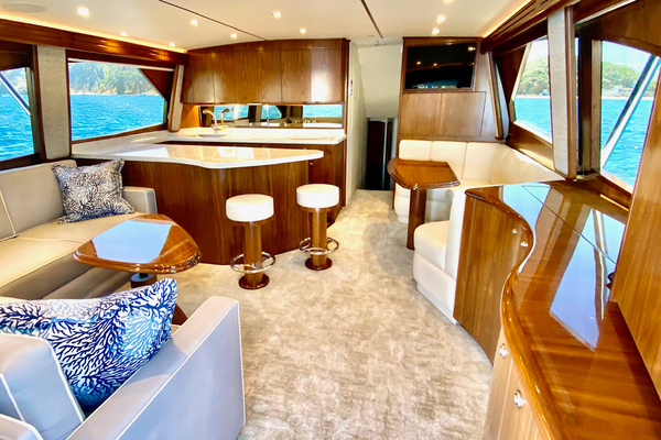 58ft Viking 2021 58 Convertible Galati Yacht Sales Trade Boatquest