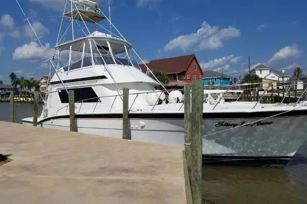 Picture Of: 1988 Hatteras Convertible STACY LE ANNE