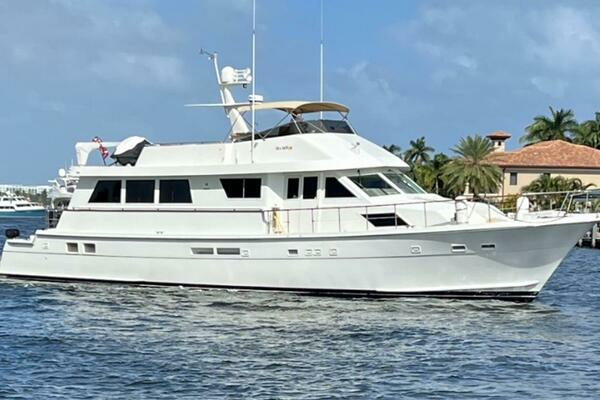 Picture Of: 1989 Hatteras Cockpit Motor Yacht Sea Señor