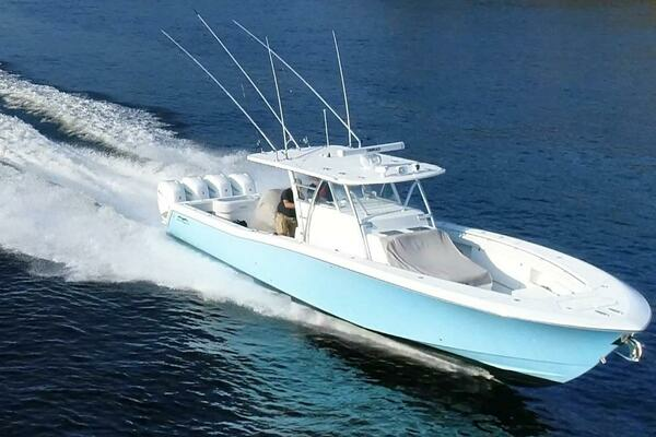Picture Of: 2018 Invincible 42 Center Cabin Strike Two