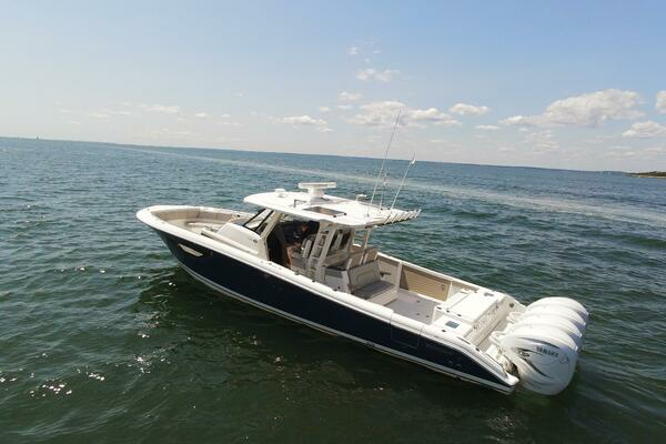 Picture Of: 2021 Pursuit 428 Sport Blue Liner