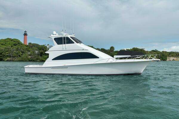 Picture Of: 2004 Ocean Yachts 57 Enclosed Bridge Convertible Positive Attitude