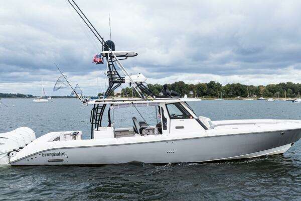 Picture Of: 2017 Everglades 435 CC Brand New Engines!
