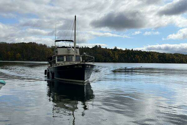 Picture Of: 1976 Bass Harbor Boat Co Flybridge Cruiser Miss Molly