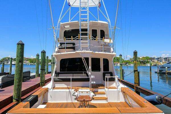 Picture Of: 2004 Viking 65 Enclosed Bridge w/Tower Enclosed Bridge w/Tower