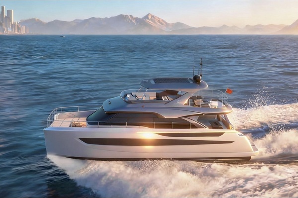 Picture Of: 2026 Diamond Yachts EF66 Power Catamaran Diamond Yachts EF66 Power Catamaran